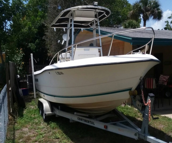 Center Console Boats For Sale by owner | 2000 21 foot Sea Pro CENTER CONSOLE 